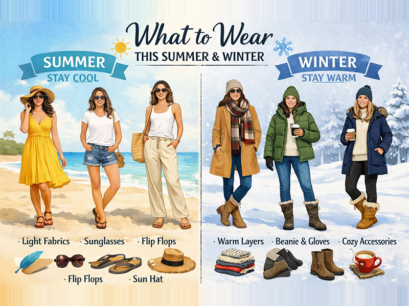 Seasonal Fashion Guide: What to Wear This Summer & Winter