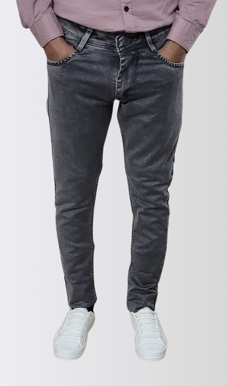 Black Skinny Fit Jeans - Image 2