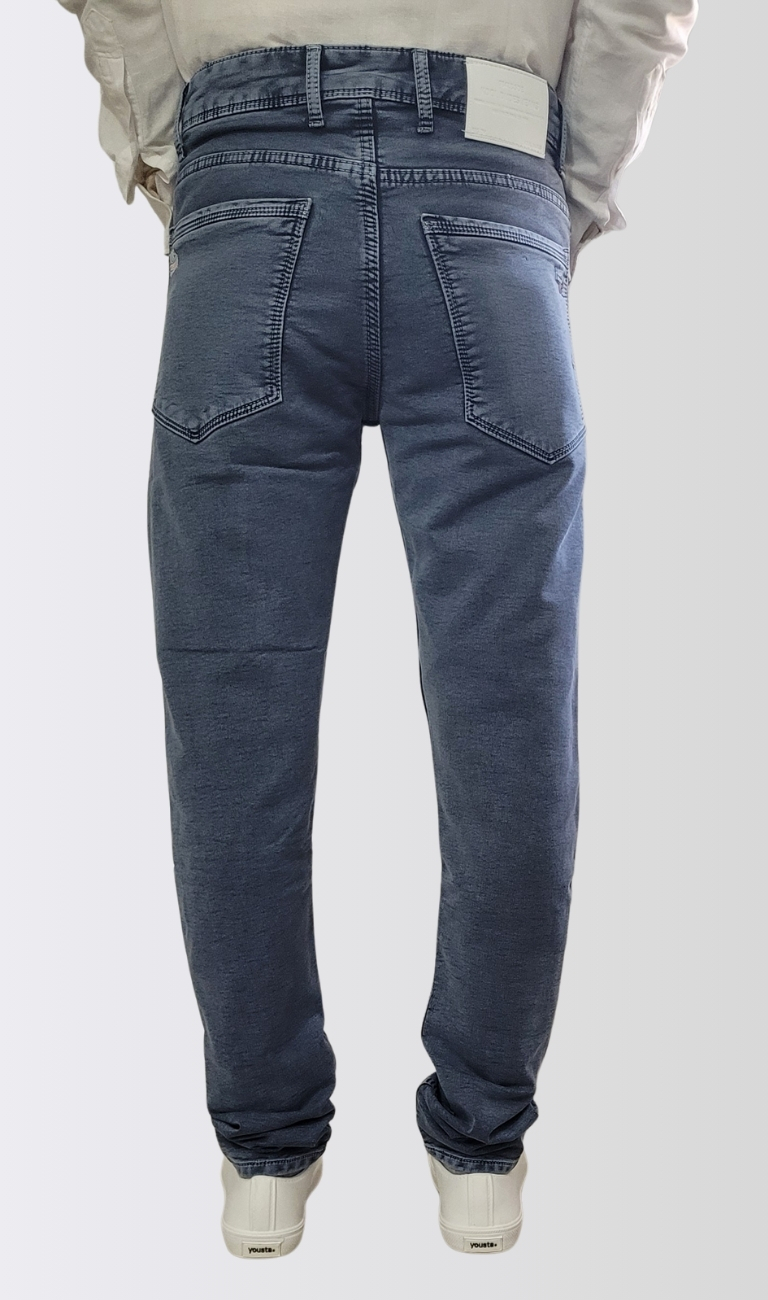 Men’s Steel Grey Slim Fit Casual Jeans - Image 4