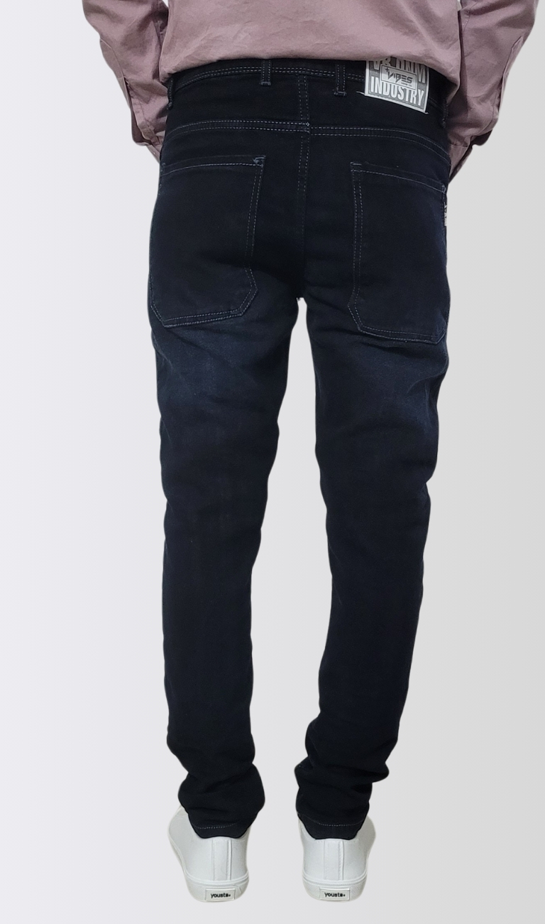 Men’s Black Denim Surgery Fit Jeans - Image 4