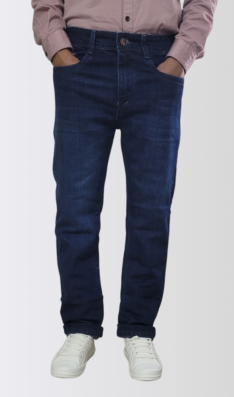 RJ Denim Men Mid-Wash Slim Fit Jeans