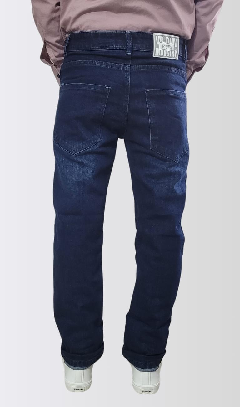 RJ Denim Men Mid-Wash Slim Fit Jeans - Image 3