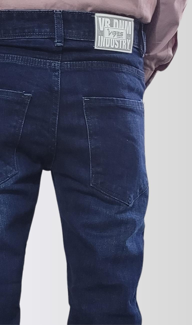 RJ Denim Men Mid-Wash Slim Fit Jeans - Image 5